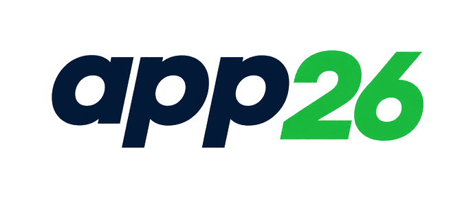 app 26 logo mark